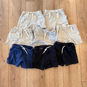 Lot of 8 pairs of 18-24 month shorts. All either Gap or Old Navy